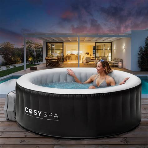 Possibly a leftover image from the 1970's, when hot tubs were round wooden tanks with if it is a jacuzzi spa, then, of course, call it a jacuzzi. CosySpa Inflatable Hot Tub Spa Jacuzzi | Net World Sports