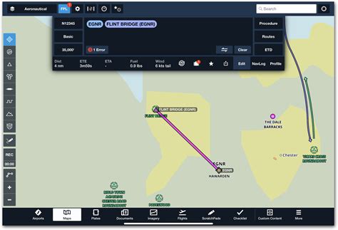 How Do I Enter Vfr Waypoints Or Visual Reporting Points To My Route