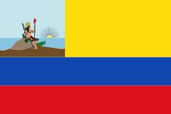El azul representa la indipendencia de españa, el rojo repr. Vlag van Venezuela - Wikipedia
