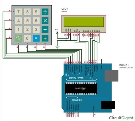 Arduino Calculator Using 4x4 Keypad Use Arduino For Projectsuse
