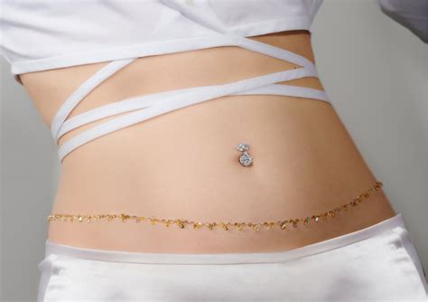Cute Belly Ring Chains