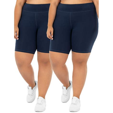 Athletic Works Athletic Works Womens Plus Size Active 2 Pack Bike