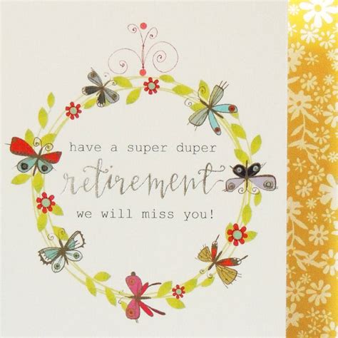 The card i am sharing with you today is a retirement card. Retirement Greetings Card By Kali Stileman Publishing | notonthehighstreet.com