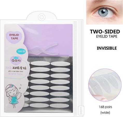 Ultra Invisible Two Sided Sticky Eyelid Tape Strips Big Round Charming