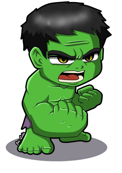 Hulk By Joeleon On Deviantart Marvel Cartoons Chibi Marvel Avengers