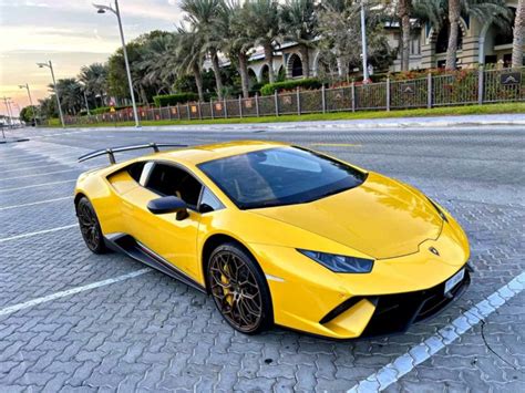 Rent A Lamborghini Huracan Performante In Dubai Exotic Sports