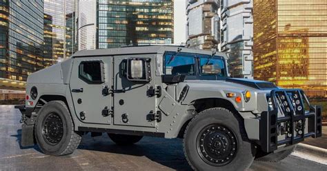 The All New Humvee Hits Harder Blocks Better And Goes Further Hummer
