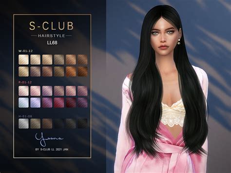 The Sims Resource Sclub Ts Hair N Yana Update