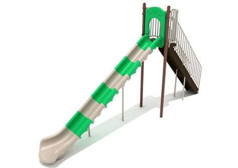 8 Foot Sectional Straight Slide Pro Playgrounds The Play