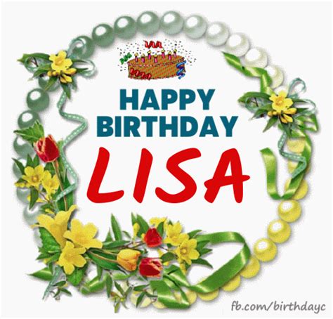 Happy Birthday Lisa Images Birthday Greeting Birthdaykim