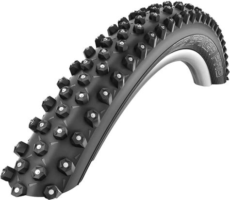 Schwalbe Ice Spiker Pro Hs 379 Studded Mountain Bicycle Tire Black
