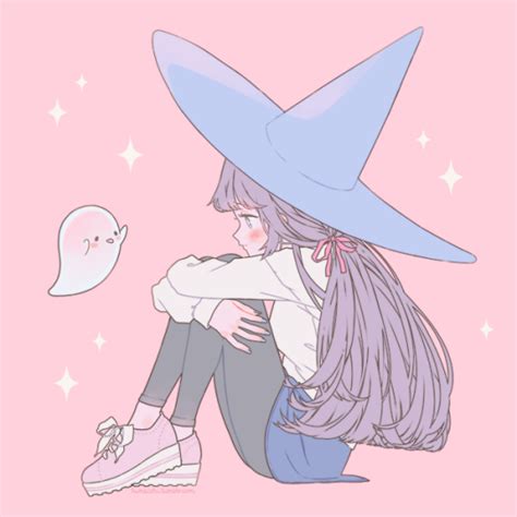 The Pinkest Crayon In The Box Anime Witch Witch Art