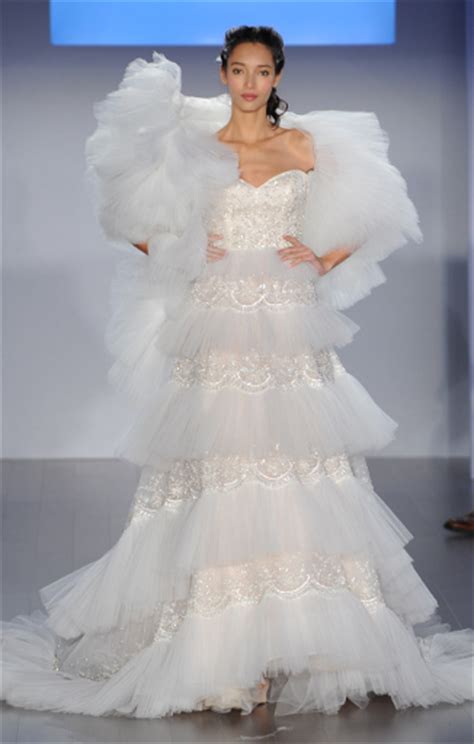 10 Outrageous Wedding Dresses From Bridal Fashion Week Huffpost
