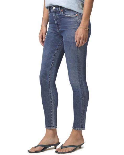 Citizens Of Humanity Rocket Cropped Mid Rise Skinny Jeans Neiman Marcus