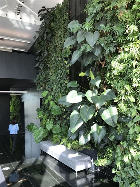 Natura Towers Interior Vertical Garden Design