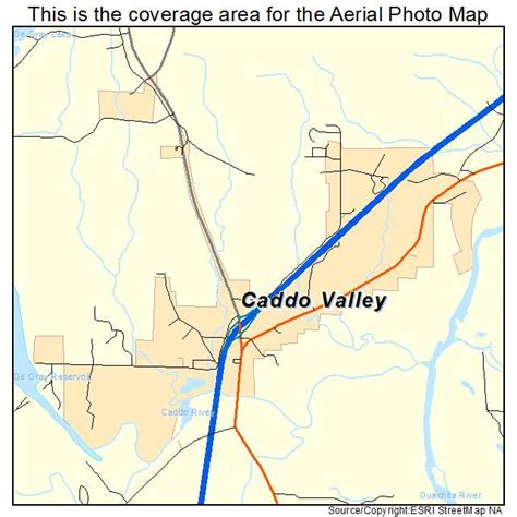 Aerial Photography Map Of Caddo Valley Ar Arkansas