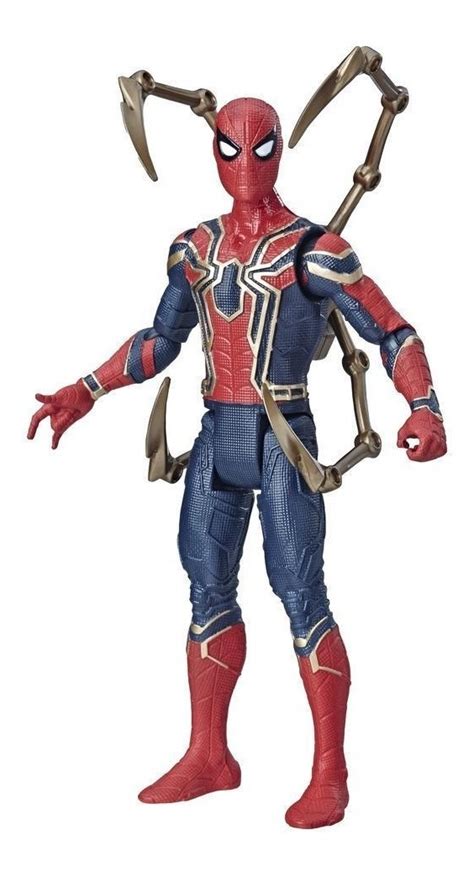 Muñeco Marvel Avengers Endgame Iron Spiderman 15 Cm Hasbro Cuotas Sin