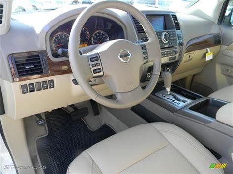 2012 Nissan Armada Platinum Interior Color Photos