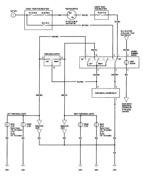 Honda Turn Signal Wiring Diagram