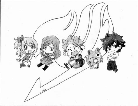Pin By Emmilia On Coloring Fairy Tail Chibi Fairy