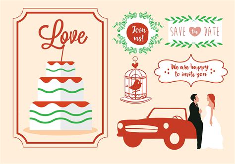 Free wedding card vector download in ai, svg, eps and cdr. Free Vector Wedding Card Design - Download Free Vector Art, Stock Graphics & Images