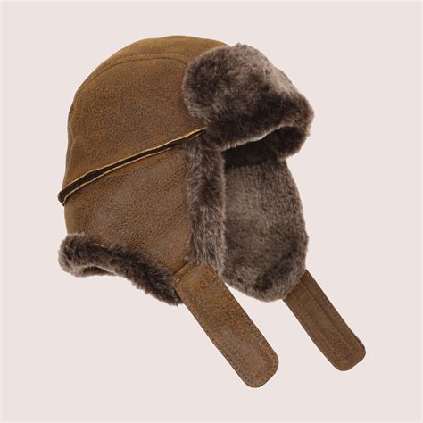 Aston Leather Himalayan Sheepskin Hat