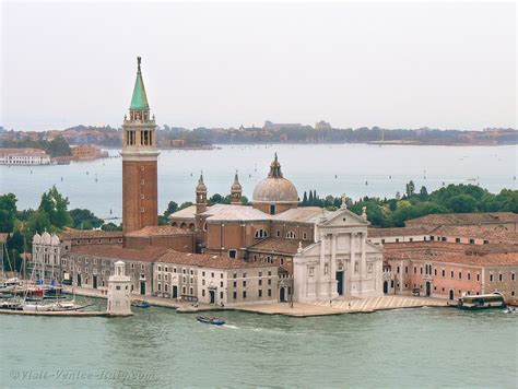 Campanile Bell Tower Of Island San Giorgio Maggiore Venice