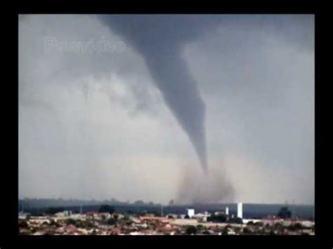 When tornado days (convective days with at least one tornado report) are considered, as shown in. Tornado F1---Lins-SP Powvideo - YouTube