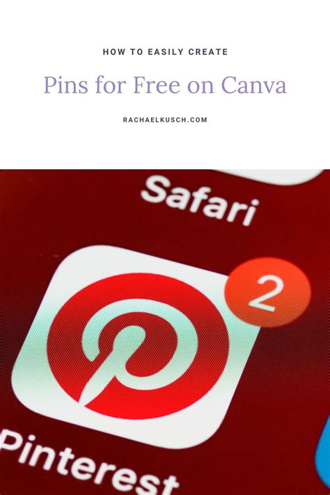 How To Easily Create Pins On Canva For Free In 2021 Canvas Schedule