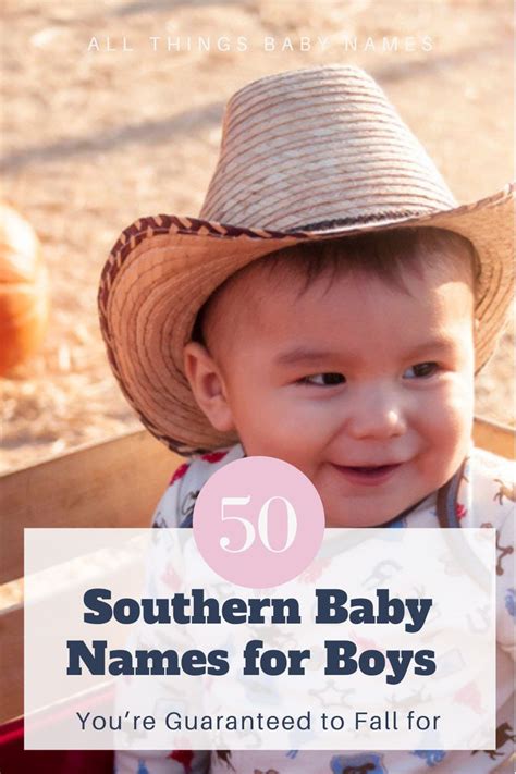 50 Southern Baby Names For Boys Youre Guaranteed To Fall For