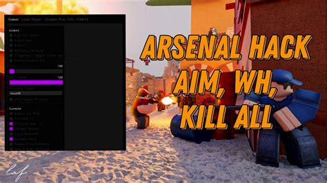 Arsenal Hack Arsenal Hack Script Trx Hack Arsenal Aimbot Youtube