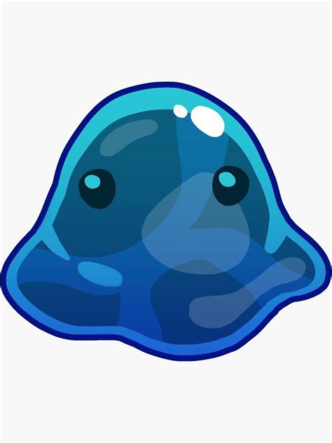 Puddle Slime Sticker By Elyce The Beast Slime Slime Rancher Cute