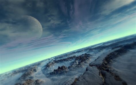 Sci Fi Planetscape Hd Wallpaper Background Image 1920x1200