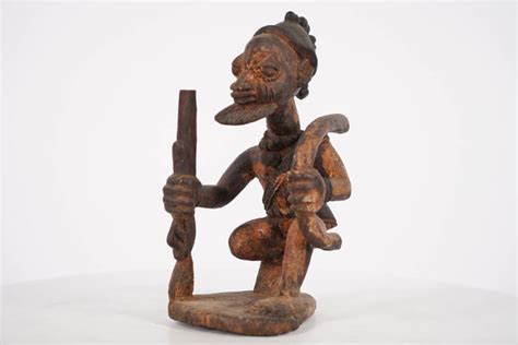 Great Yoruba Hunter Statue Nigeria Discover African Art Discover