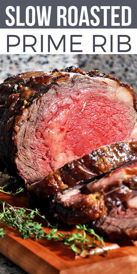 Nothing made from vegetables will ever be like a prime rib of beef. Slow Roasted Prime Rib | Recipe | Rib recipes, Cooking prime rib