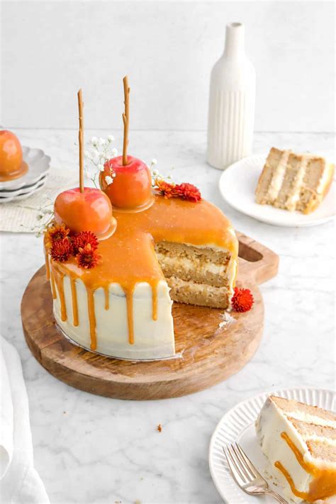 Caramel Apple Layer Cake With Caramel Frosting Bakers Table
