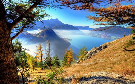 Wir drucken tapeten ab einer breite & höhe von 20cm. Tapete Berglandschaft : green hills | Berglandschaft ...