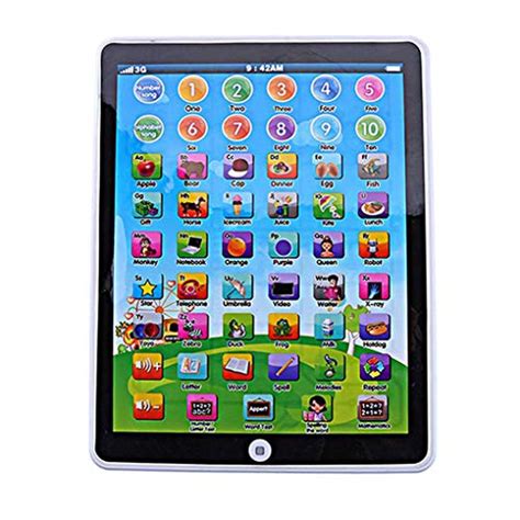 Dulynn Kids Children Mini Imitative Ipad Toy Intelligent Early