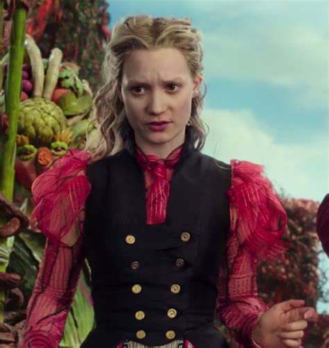 Alice Through The Looking Glass Alice Disney Alice Mia Wasikowska