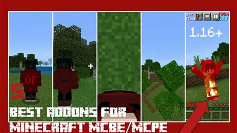 5 Best Addons For Minecraft Mcbemcpe 50 Capes Youtube