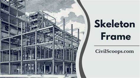 Skeleton Frame Building Skeleton Steel Structural Building Civil