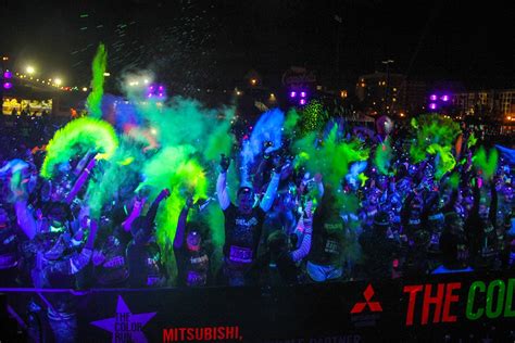 When colors run in the washing machine, many other garments will be affected by the color bleed. New and Fun Things To Do In September - Color Run Night ...