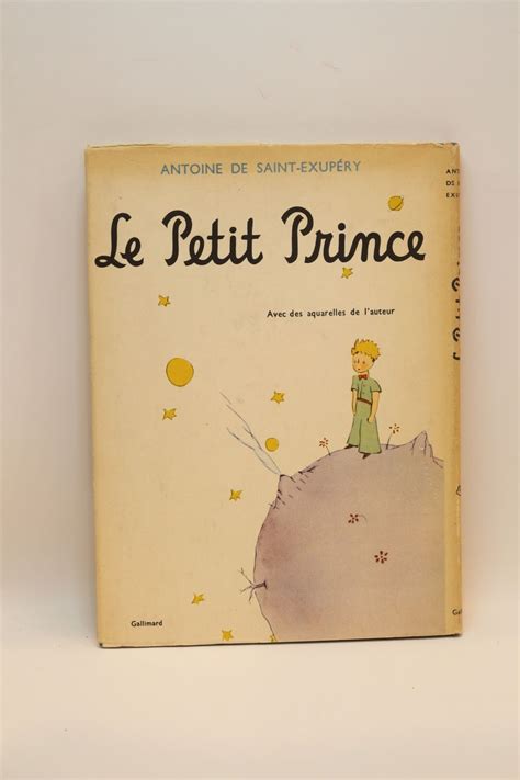 Saint Exupery Le Petit Prince Edition Originale Edition