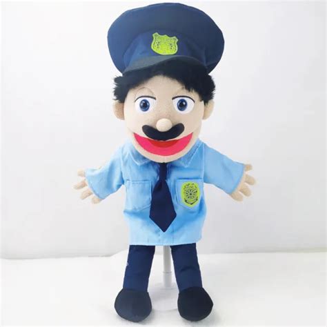 Police Officer Cop Jeffy Hand Puppet Melissa And Doug Educational Role
