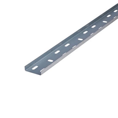 Trench Light Duty Cable Tray 125 X 50 X 3000mm Galvanised Steel