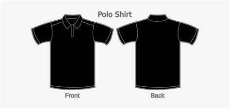 Is it contageous,i don't want to wear those shirts forever? Black Collar Shirt Template Transparent PNG - 600x312 ...