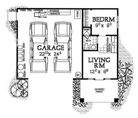 1 Story Garage With Apartment Apartment Post