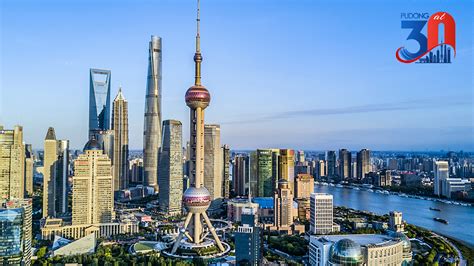Live Above The Beautiful Skyline Of Shanghai Pearl Of The Orient Cgtn