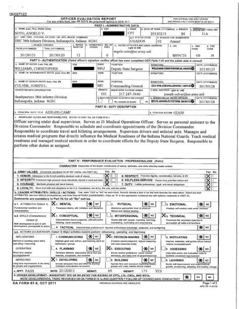 Oer Support Form Army Army Military