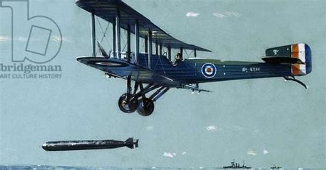 A Sopwith Cuckoo The First Wheeled Torpedo Carrying Aircraft